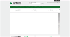 Desktop Screenshot of nextomy.com